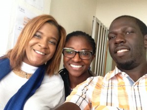 Selfie avec Eva Sow Ebion
